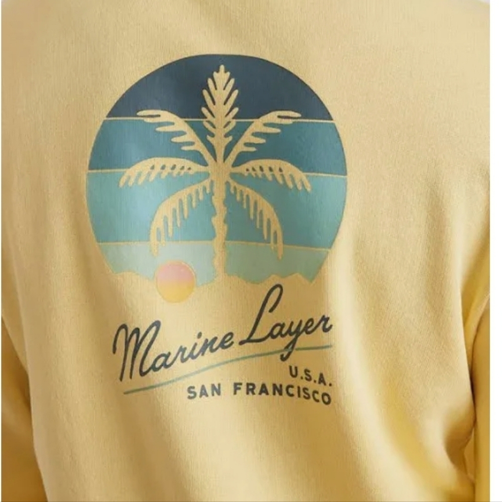 Marine Layer Men's Terry Graphic Sweatshirt - Picture 2 of 9